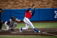 Lawrence, KS - October 24, 2025 - ba during a game against K-State at Hoglund Ballpark in Lawrence, KS. Photo by Sydney Allan/Kansas Athletics
